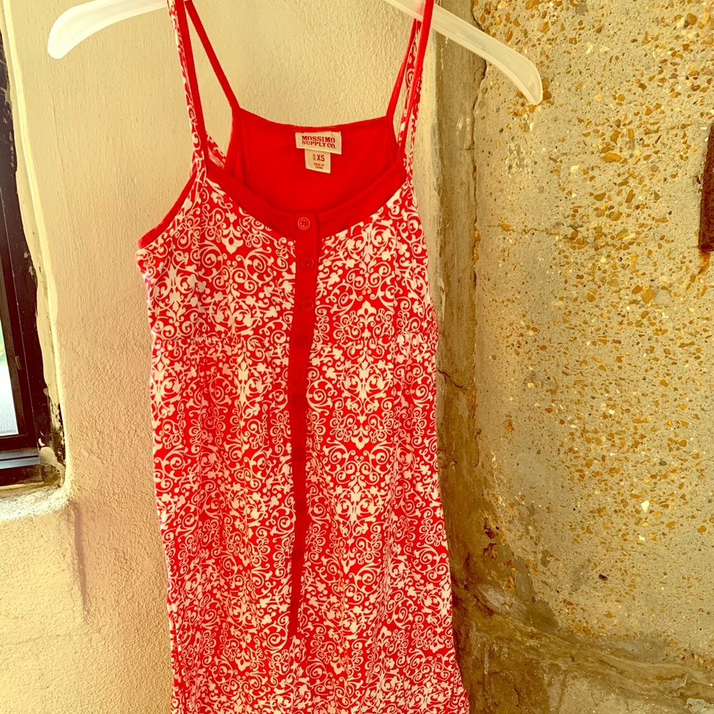 Floral sleeveless dress